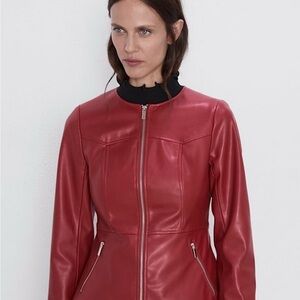 ZARA | Faux Leather Jacket
